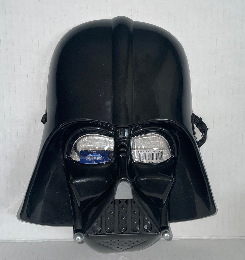 CHILD STAR WARS DARTH VADER 1/2 MASK HALLOWEEN COSTUME ACCESSORY